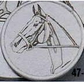 5-1/2" English Horse Trivet (Matte)